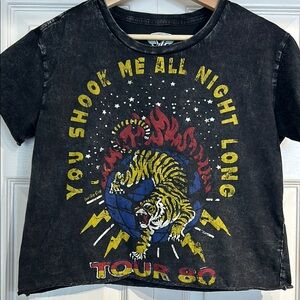 AC/DC Tiger Crop Too